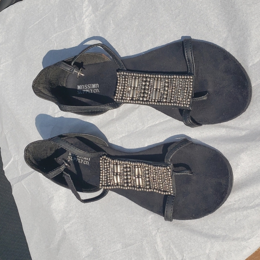 Beaded sandals